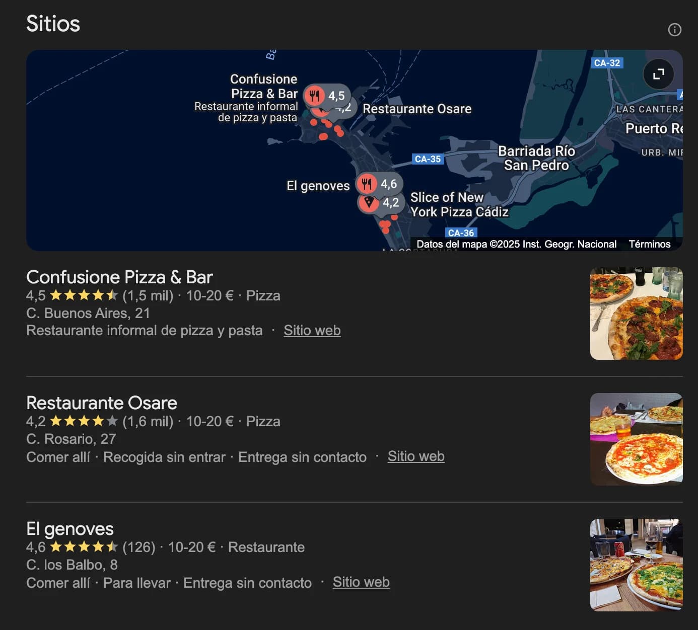 Google Local Pack