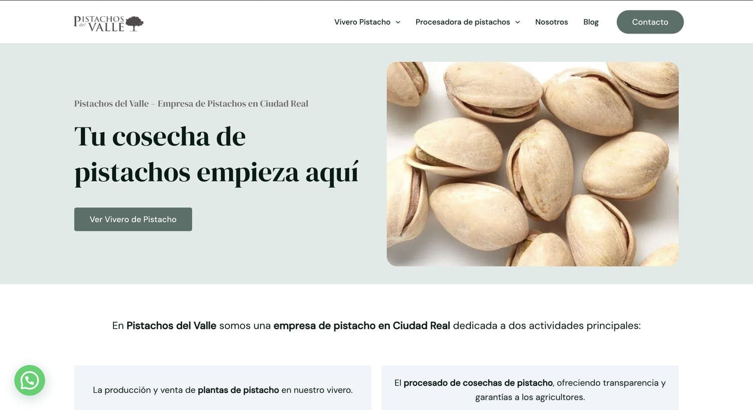 Pistachos del Valle